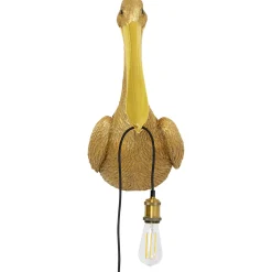 KARE Design Applique Animal Spoonbill Dore 29X62Cm