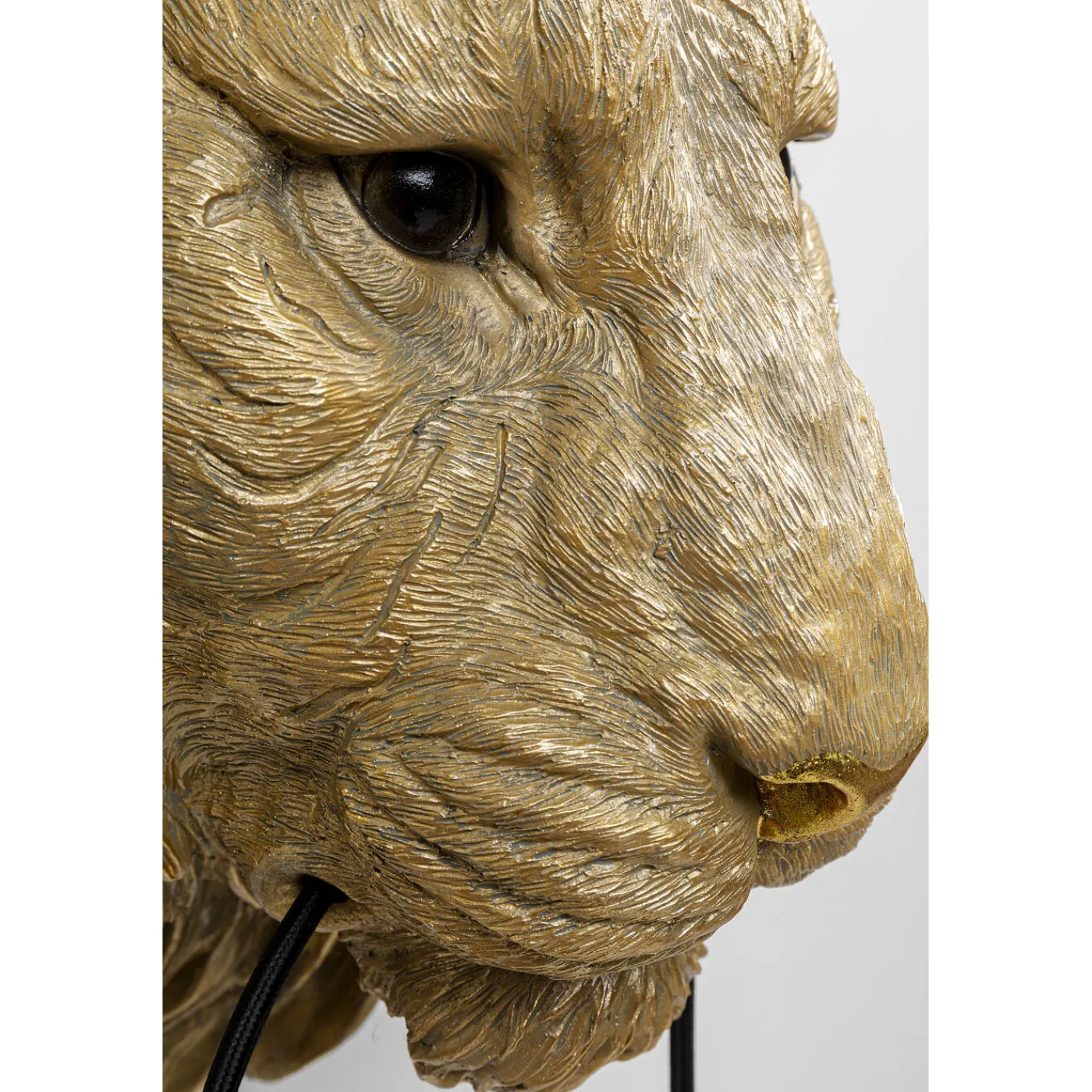 KARE Design Applique Animal Tiger Head 34Cm