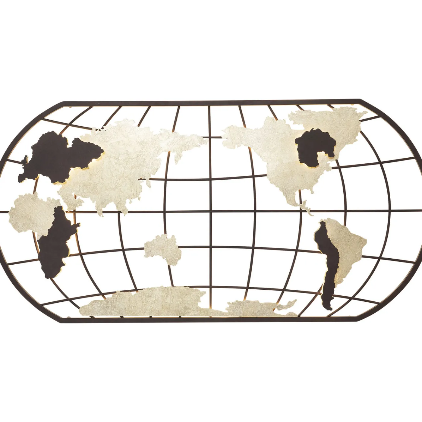 KARE Design Applique Earth Grid 120X60Cm