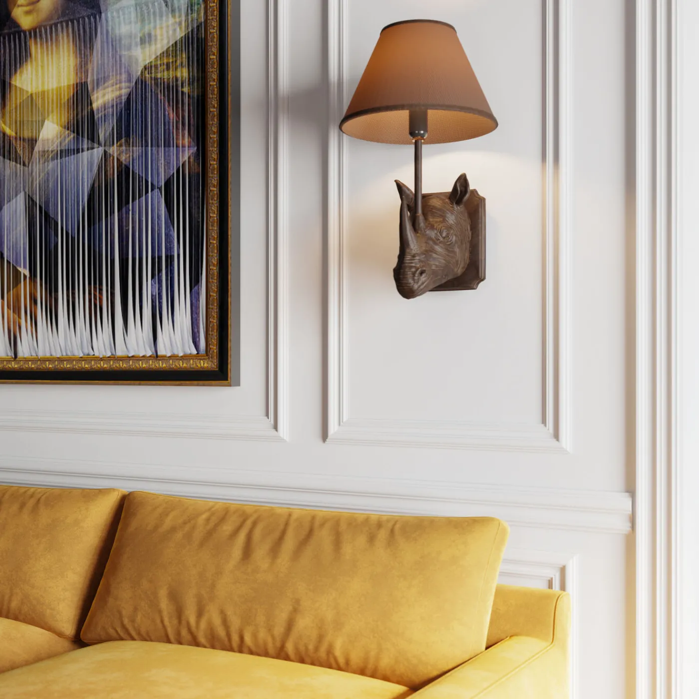 KARE Design Applique Rhino