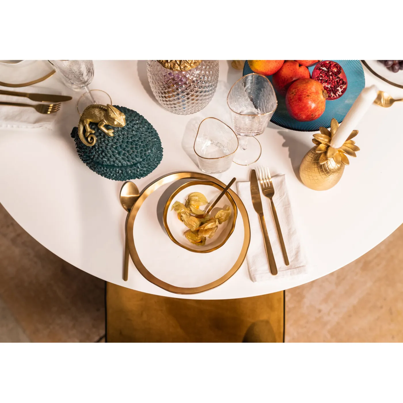 KARE Design Assiette Bell O31Cm