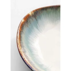 KARE Design Assiette Creuse Laguna Bleu O20Cm