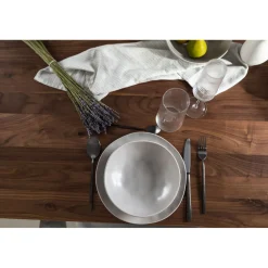 KARE Design Assiette Creuse Organic Gris O21Cm
