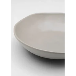 KARE Design Assiette Creuse Organic Gris O21Cm
