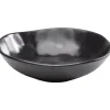 KARE Design Assiette Creuse Organic Noire O22Cm