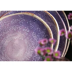 KARE Design Assiette Creuse Shirley Violet O21Cm