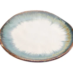 KARE Design Assiette Laguna Bleu O20Cm