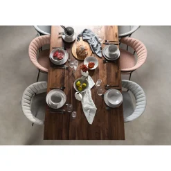 KARE Design Assiette Organic Gris O26Cm