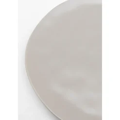 KARE Design Assiette Organic Gris O26Cm