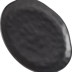 KARE Design Assiette Organic Noire O26Cm
