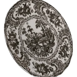 KARE Design Assiette Sakura Gris O27Cm