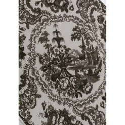 KARE Design Assiette Sakura Gris O27Cm