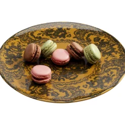 KARE Design Assiette Sakura Jaune O27Cm