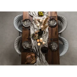 KARE Design Assiette Savannah Marron/Gris O20