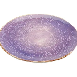 KARE Design Assiette Shirley Violet O26Cm