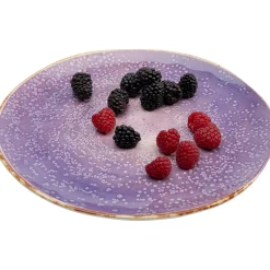 KARE Design Assiette Shirley Violet O26Cm
