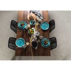 KARE Design Assiette Sicilia Bleu O27Cm