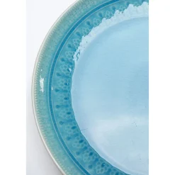 KARE Design Assiette Sicilia Bleu O27Cm