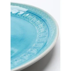 KARE Design Assiette Sicilia Bleu O27Cm