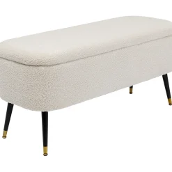 KARE Design Banquette Coffre Rico Blanc