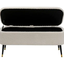 KARE Design Banquette Coffre Rico Blanc