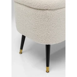 KARE Design Banquette Coffre Rico Blanc