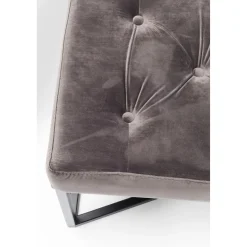 KARE Design Banquette Crossover Gris Noir 150X40Cm