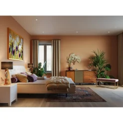 KARE Design Banquette Crossover Rose Laiton 90X40Cm