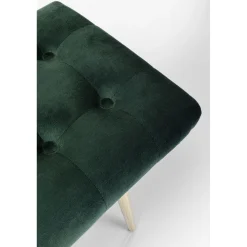 KARE Design Banquette Dallas Velours Vert 110Cm