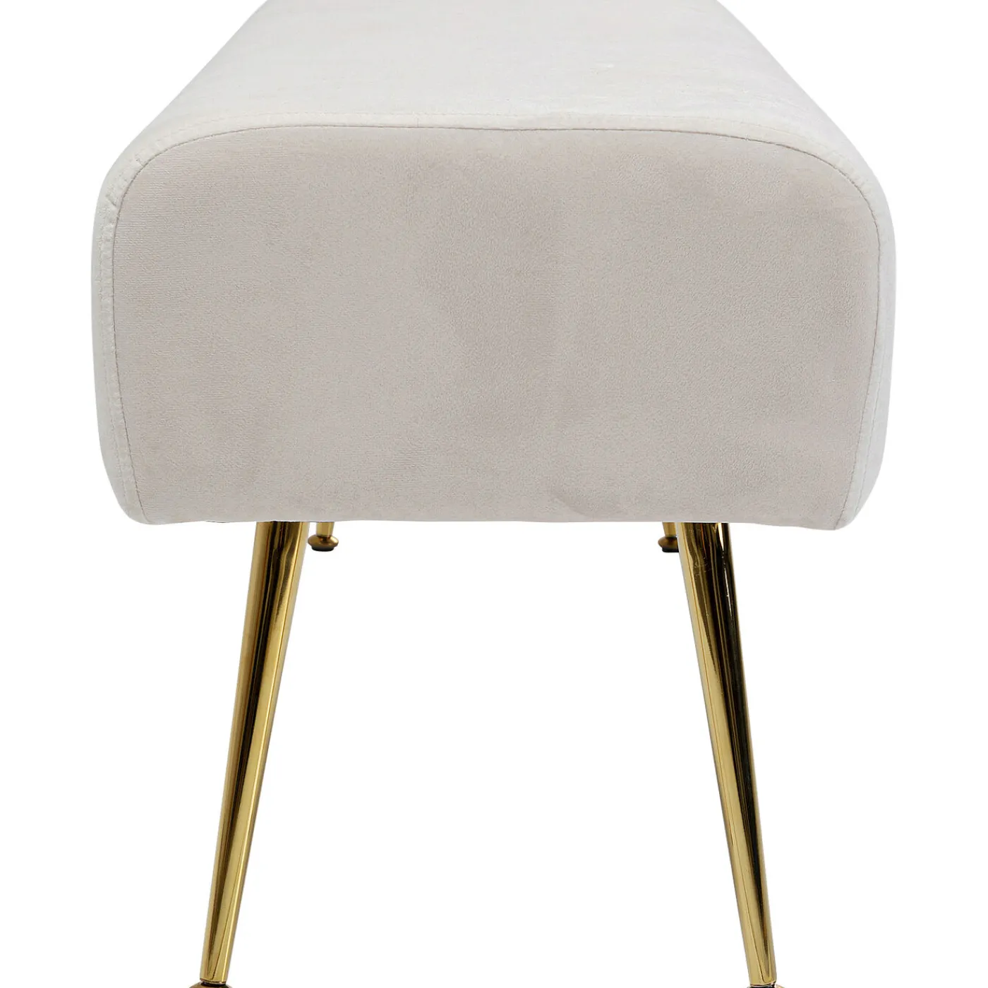KARE Design Banquette Deria Velours Creme 110Cm