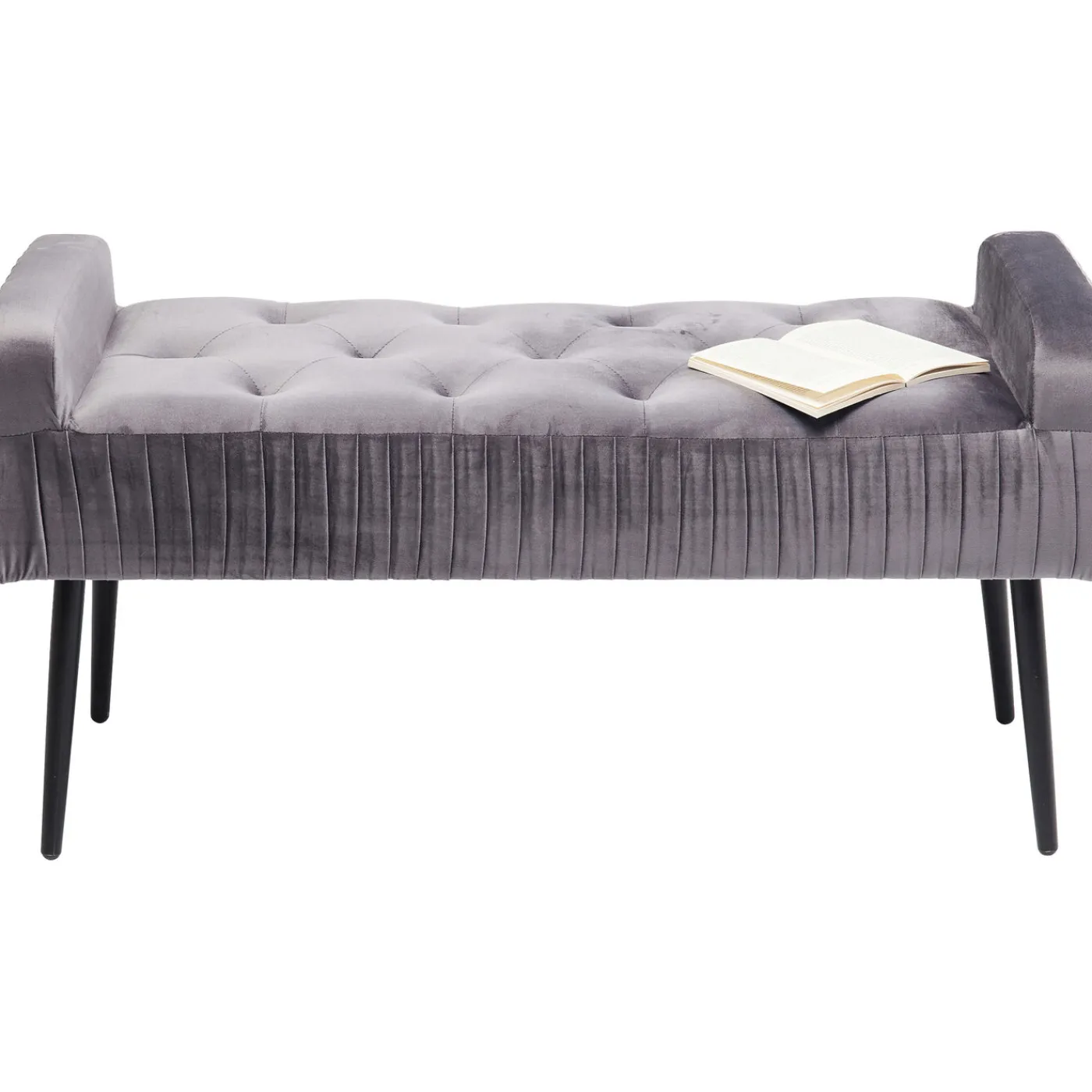 KARE Design Banquette Lofty Gris-Noir