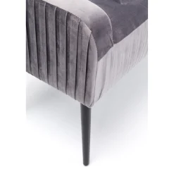 KARE Design Banquette Lofty Gris-Noir