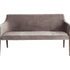 KARE Design Banquette Mode Velours Gris