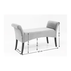 KARE Design Banquette Motley Flower