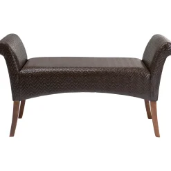 KARE Design Banquette Motley Zigzag Marron