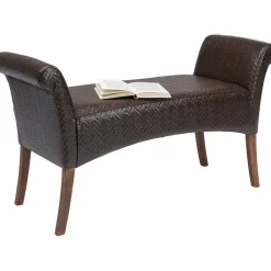 KARE Design Banquette Motley Zigzag Marron