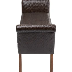 KARE Design Banquette Motley Zigzag Marron