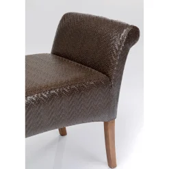 KARE Design Banquette Motley Zigzag Marron