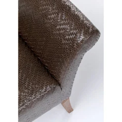 KARE Design Banquette Motley Zigzag Marron