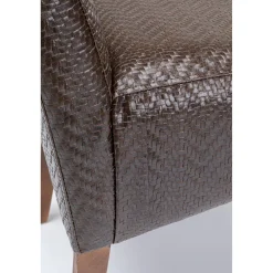 KARE Design Banquette Motley Zigzag Marron