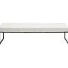 KARE Design Banquette Smart Boucle Creme Noir 150Cm