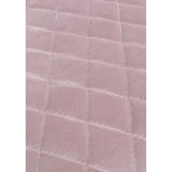 KARE Design Banquette Smart Velours Rose Noir 90Cm