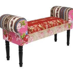 KARE Design Banquette Wing Patchwork Rouge