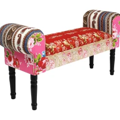 KARE Design Banquette Wing Patchwork Rouge