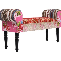 KARE Design Banquette Wing Patchwork Rouge