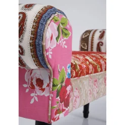 KARE Design Banquette Wing Patchwork Rouge