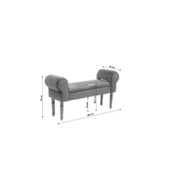 KARE Design Banquette Wing Rose