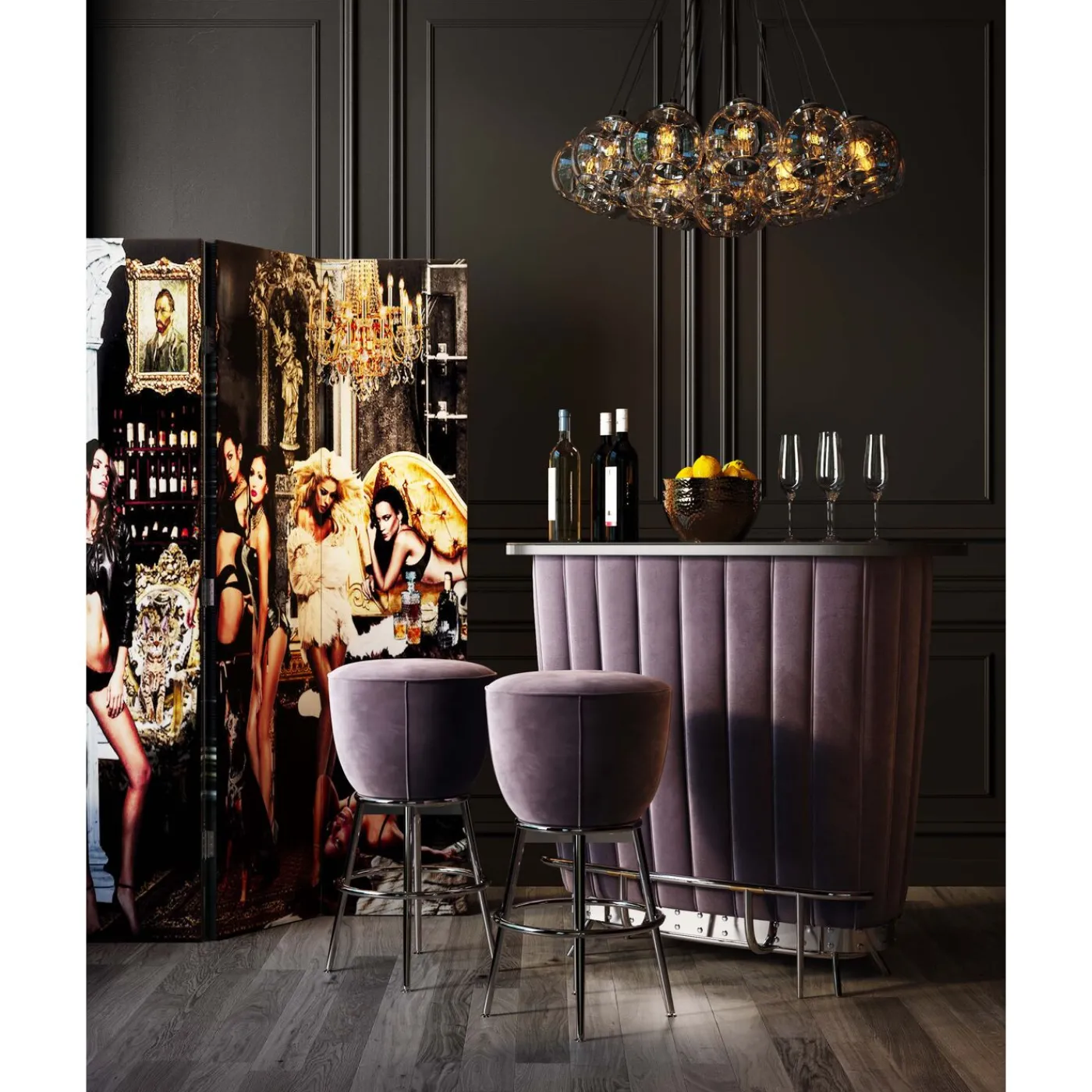 KARE Design Bar After Work Chrome