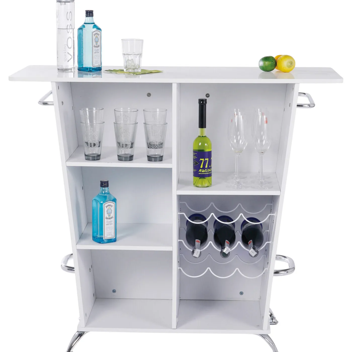 KARE Design Bar Lady Rock Blanc