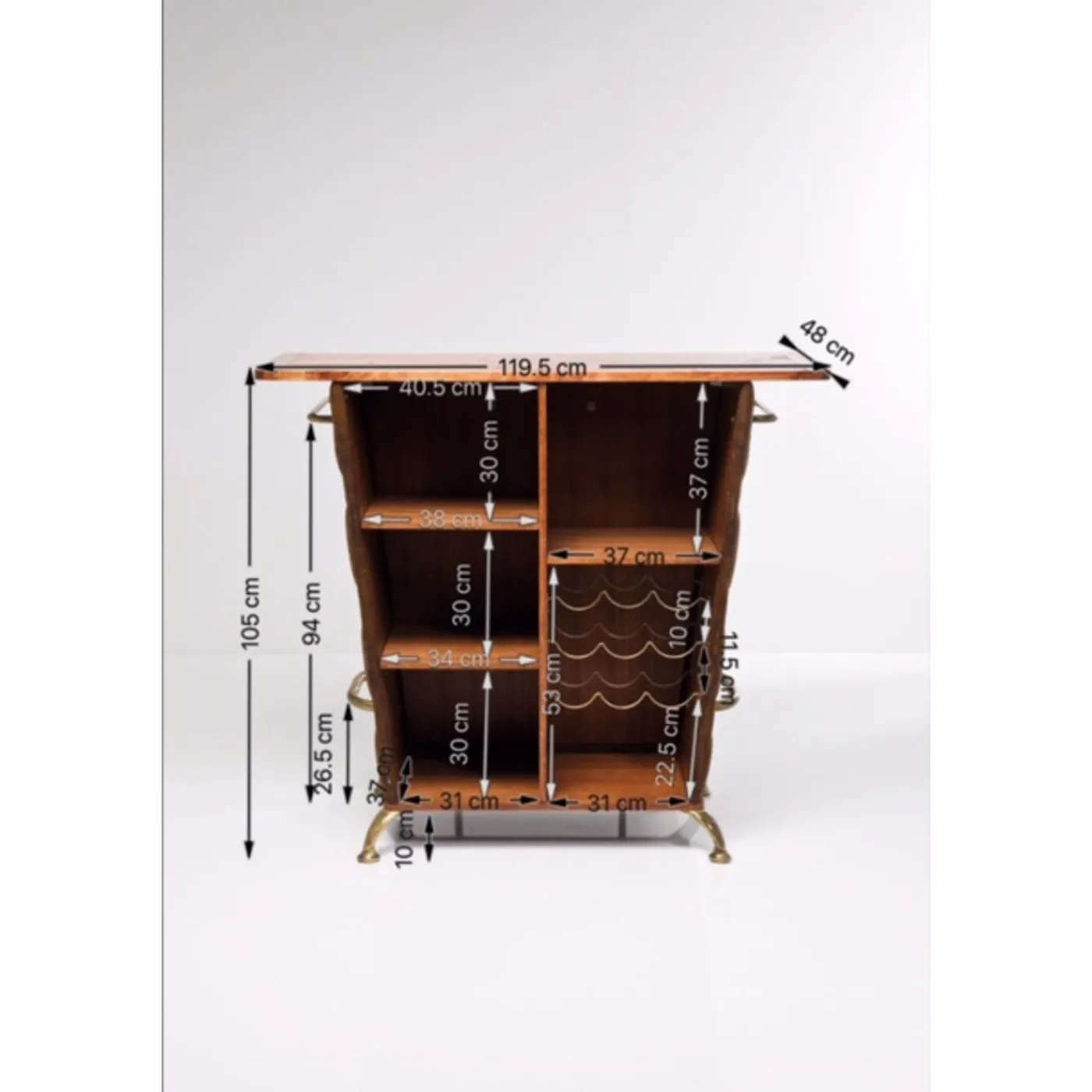 KARE Design Bar Lady Rock Vintage